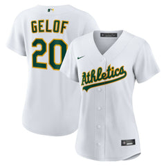 Zack Gelof Athletics Nike Women's Home Replica Player Jersey - MLB Jerseys