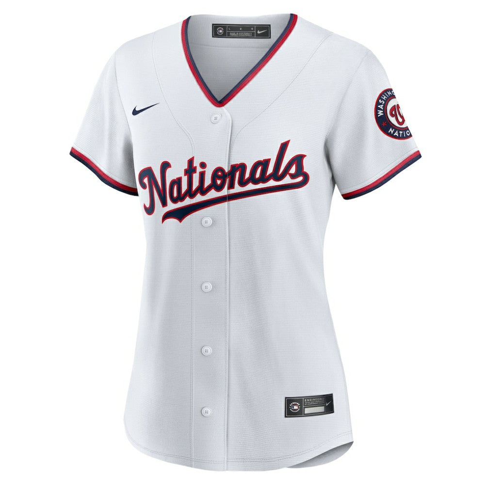 CJ Abrams Washington Nationals Nike Women's Home Replica Player Jersey - MLB Jerseys