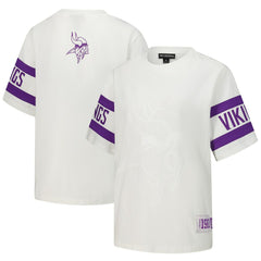 Minnesota Vikings The Wild Collective Women's Drop Shoulder T-Shirt | NFL Sale