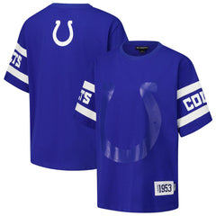 Indianapolis Colts The Wild Collective Women's Drop Shoulder T-Shirt | NFL US