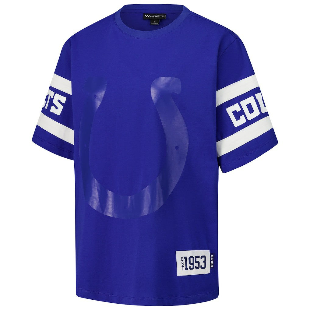 Indianapolis Colts The Wild Collective Women's Drop Shoulder T-Shirt | NFL US