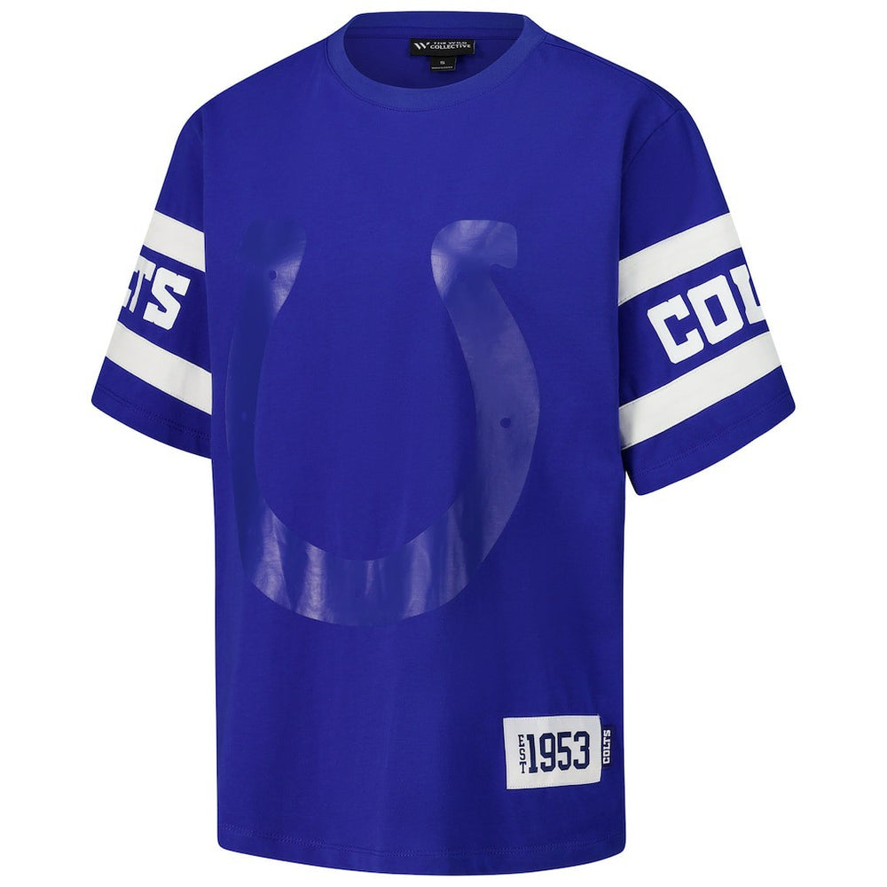 Indianapolis Colts The Wild Collective Women's Drop Shoulder T-Shirt | NFL US