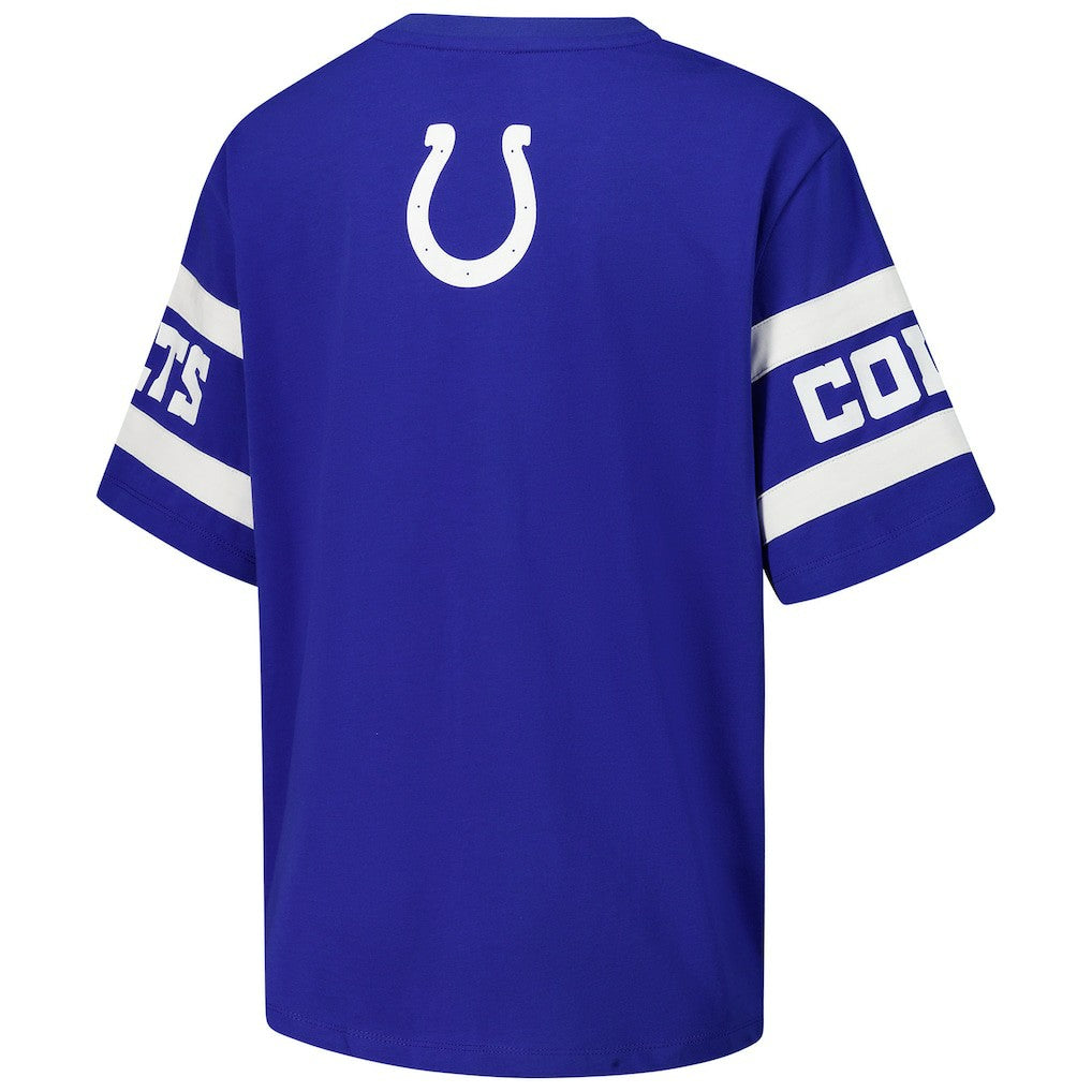 Indianapolis Colts The Wild Collective Women's Drop Shoulder T-Shirt | NFL US