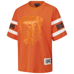 Cleveland Browns The Wild Collective Women's Drop Shoulder T-Shirt | NFL Discount