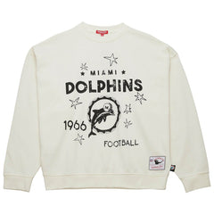 Miami Dolphins Women's Throwback Logo 3.0 Pullover Sweatshirt | NFL Sale