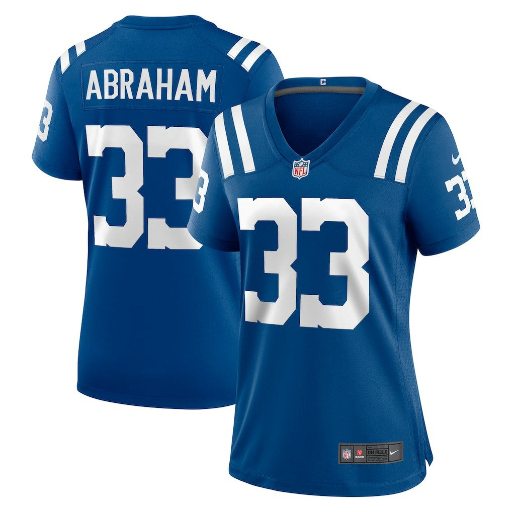 Indianapolis Colts Micah Abraham  Women's Game Jersey | NFL New