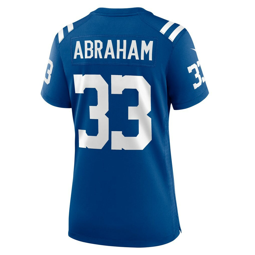 Indianapolis Colts Micah Abraham  Women's Game Jersey | NFL New