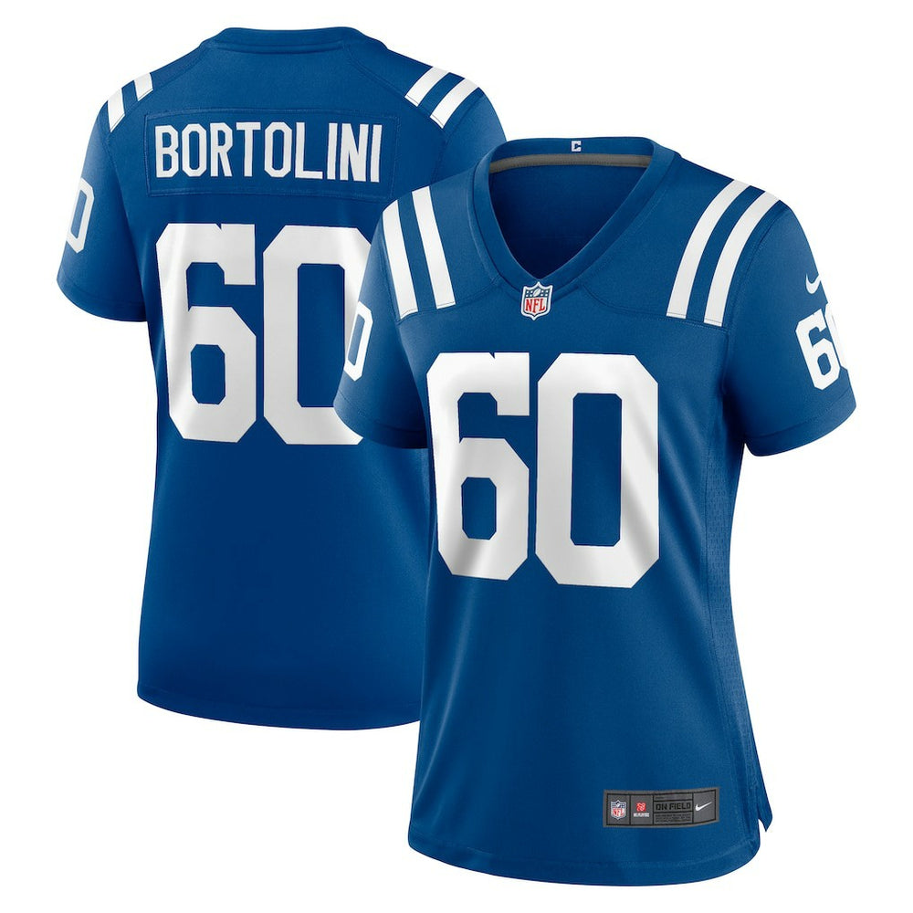 Indianapolis Colts Tanor Bortolini  Women's Game Jersey | NFL Discount