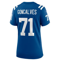 Indianapolis Colts Matt Goncalves  Women's Game Jersey | NFL US