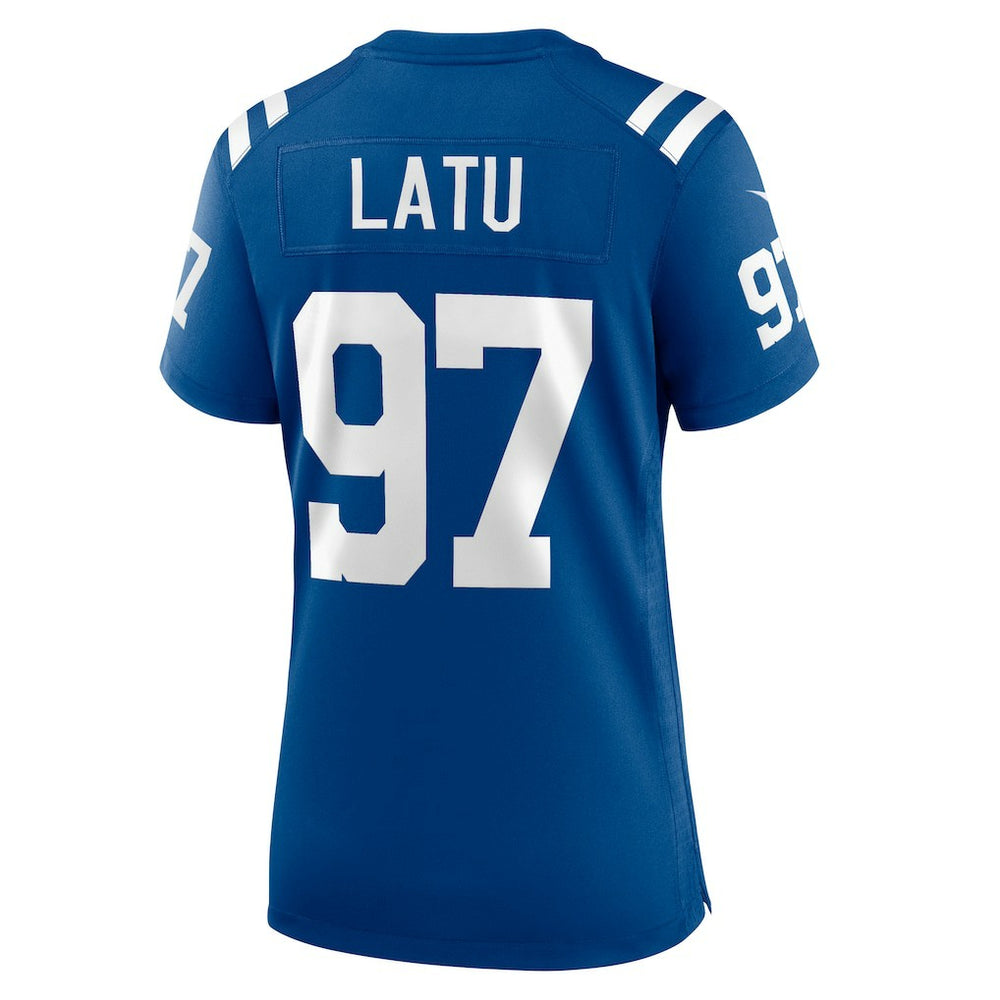 Indianapolis Colts Laiatu Latu  Women's Game Jersey | NFL Online