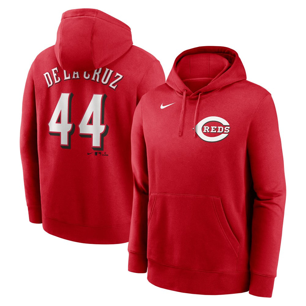 Elly De La Cruz Cincinnati Reds Nike Player Name & Number Club Pullover Hoodie - MLB Hoodies