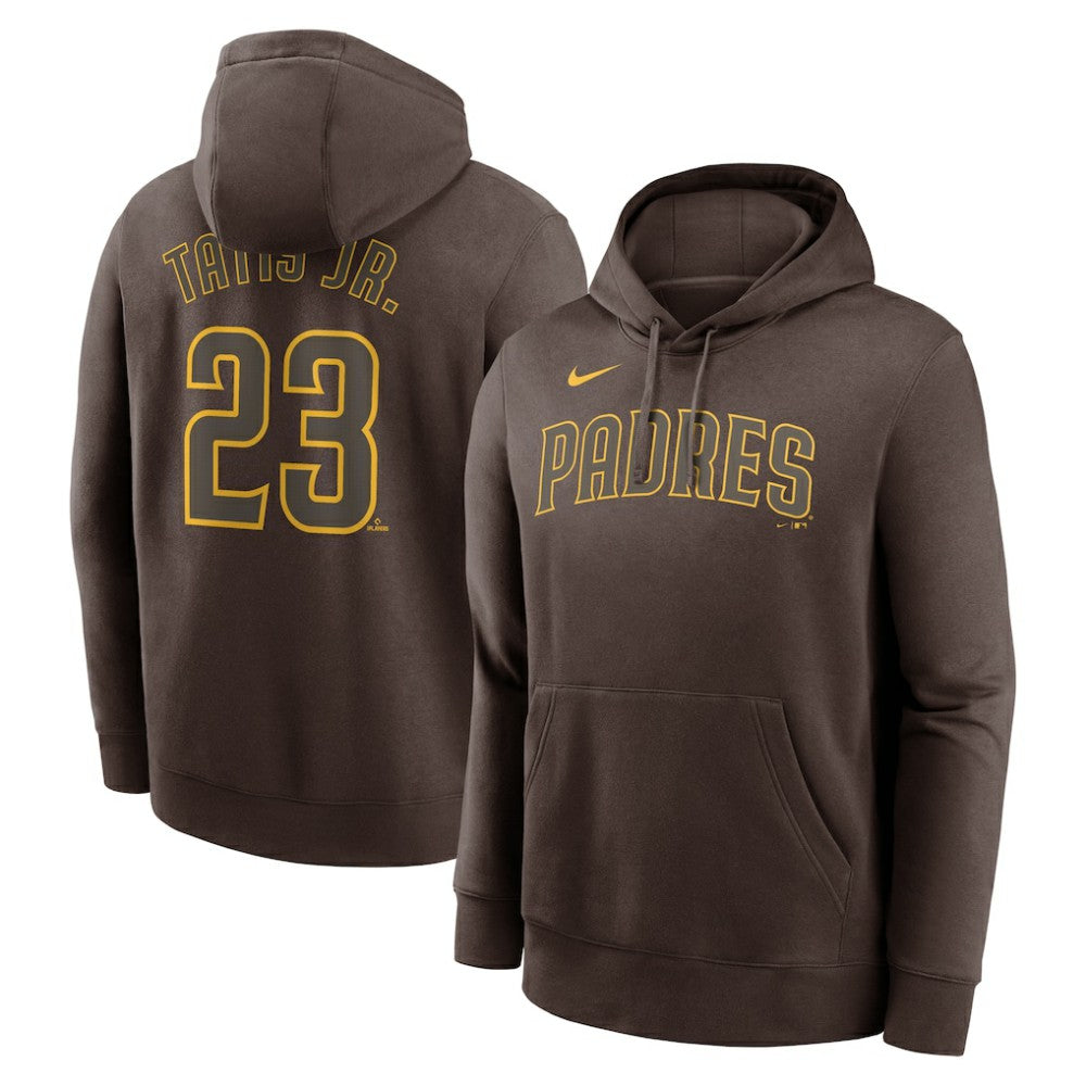 Fernando Tatis Jr. San Diego Padres Nike Player Name & Number Club Fleece Pullover Hoodie - MLB Hoodies