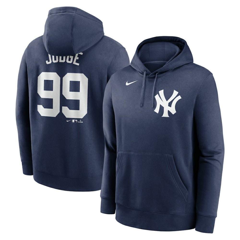 Aaron Judge New York Yankees Nike Player Name & Number Club Pullover Hoodie - MLB Hoodies