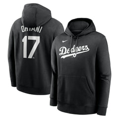 Shohei Ohtani Los Angeles Dodgers Nike Player Name & Number Club Fleece Pullover Hoodie - MLB Hoodies