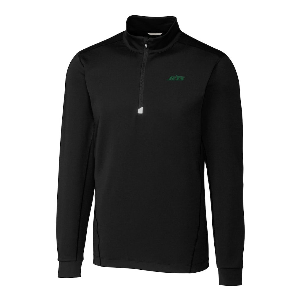 New York Jets Cutter & Buck Primary Logo Traverse Stretch Quarter-Zip Top | NFL Sale