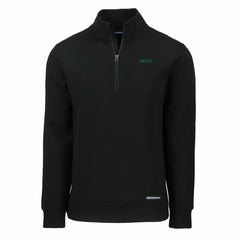 New York Jets Cutter & Buck Primary Logo Roam Eco Recycled Quarter-Zip Pullover Top | NFL On sale