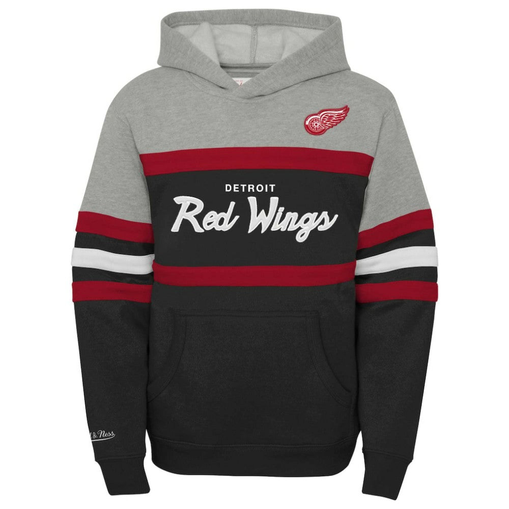 Detroit Red Wings Mitchell & Ness Youth Head Coach Pullover Hoodie -  NHL Hoodies