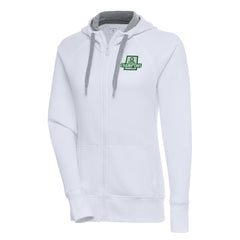 White Boston Celtics Antigua Women's 2024 NBA Finals Champions Victory Raglan Full-Zip Jacket | NBA