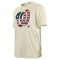 Washington Nationals New Era Americana Flag Fill T-Shirt - MLB T-shirts