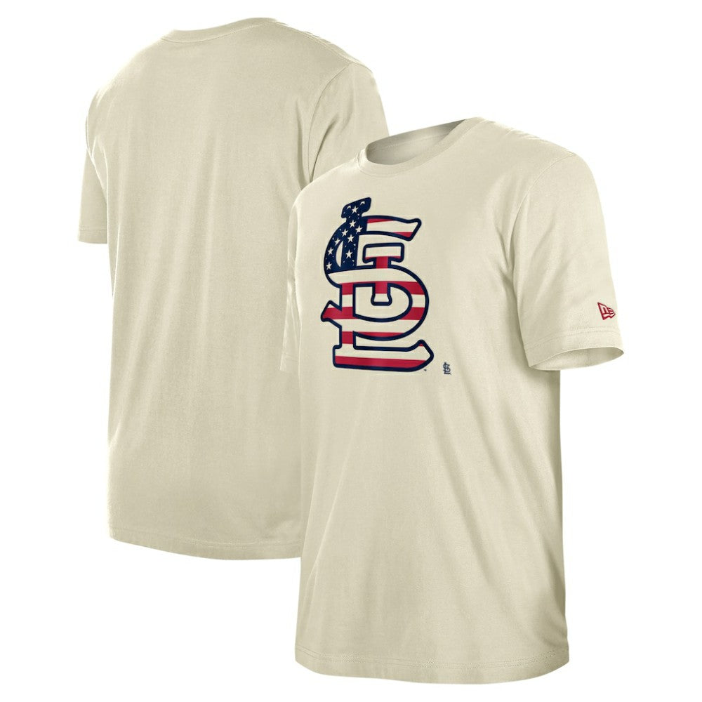 St. Louis Cardinals New Era Americana Flag Fill T-Shirt - MLB T-shirts