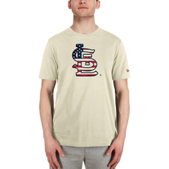 St. Louis Cardinals New Era Americana Flag Fill T-Shirt - MLB T-shirts