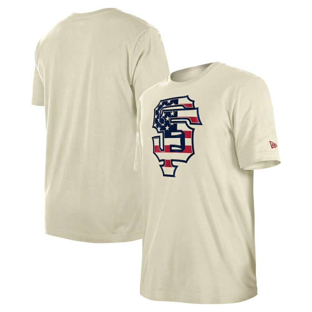 San Francisco Giants New Era Americana Flag Fill T-Shirt - MLB T-shirts