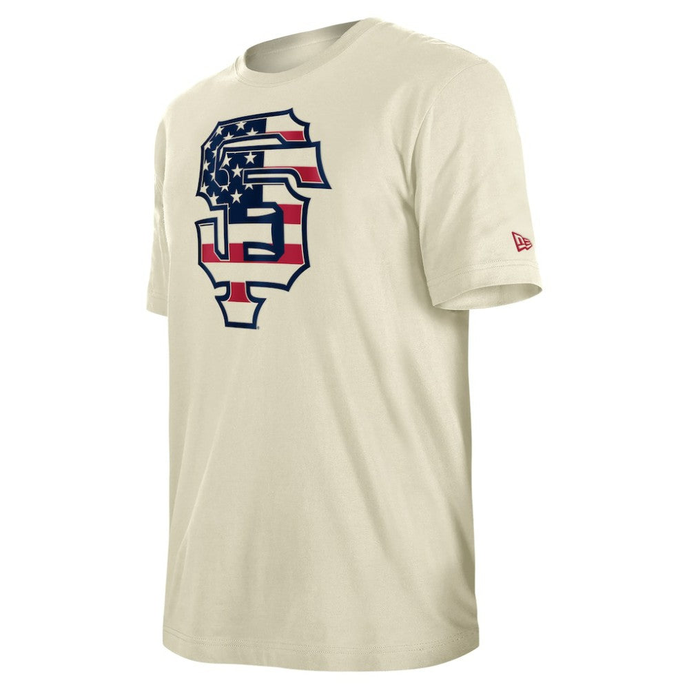 San Francisco Giants New Era Americana Flag Fill T-Shirt - MLB T-shirts