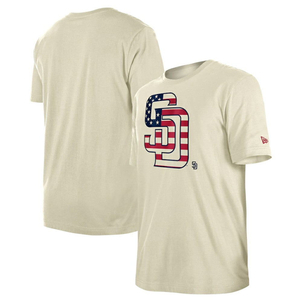 San Diego Padres New Era Americana Flag Fill T-Shirt - MLB T-shirts