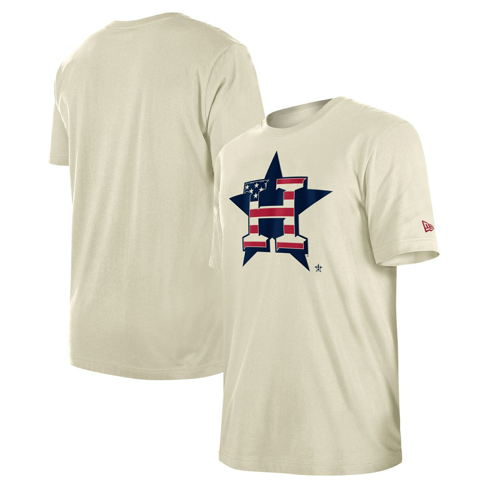 Houston Astros New Era Americana Flag Fill T-Shirt - MLB T-shirts