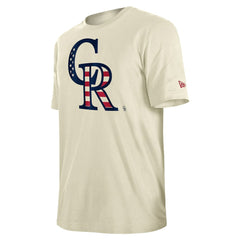 Colorado Rockies New Era Americana Flag Fill T-Shirt - MLB T-shirts