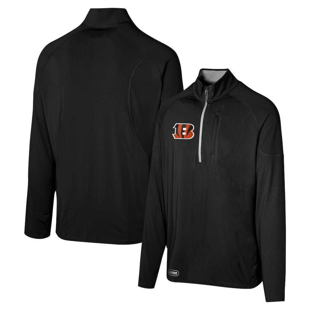 Cincinnati Bengals Grind Iron Quarter-Zip Top | NFL Hot