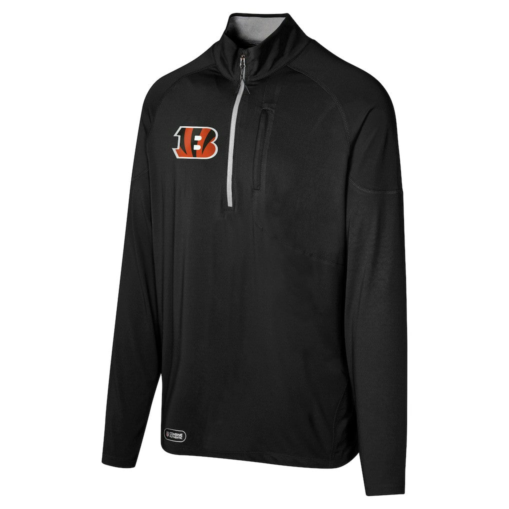 Cincinnati Bengals Grind Iron Quarter-Zip Top | NFL Hot