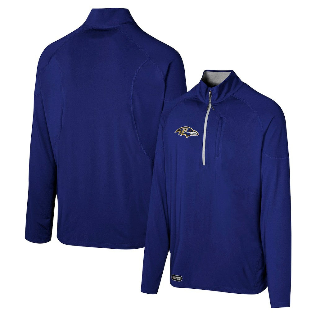 Baltimore Ravens Grind Iron Quarter-Zip Top | NFL Discount