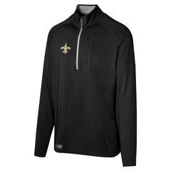 New Orleans Saints Grind Iron Quarter-Zip Top | NFL Discount