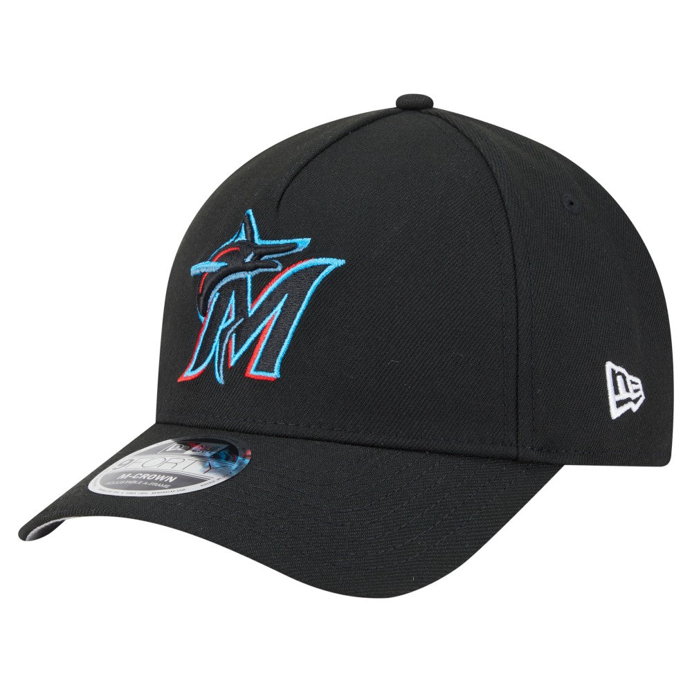 Miami Marlins New Era 9FORTY M-Crown Adjustable Hat - MLB Hats