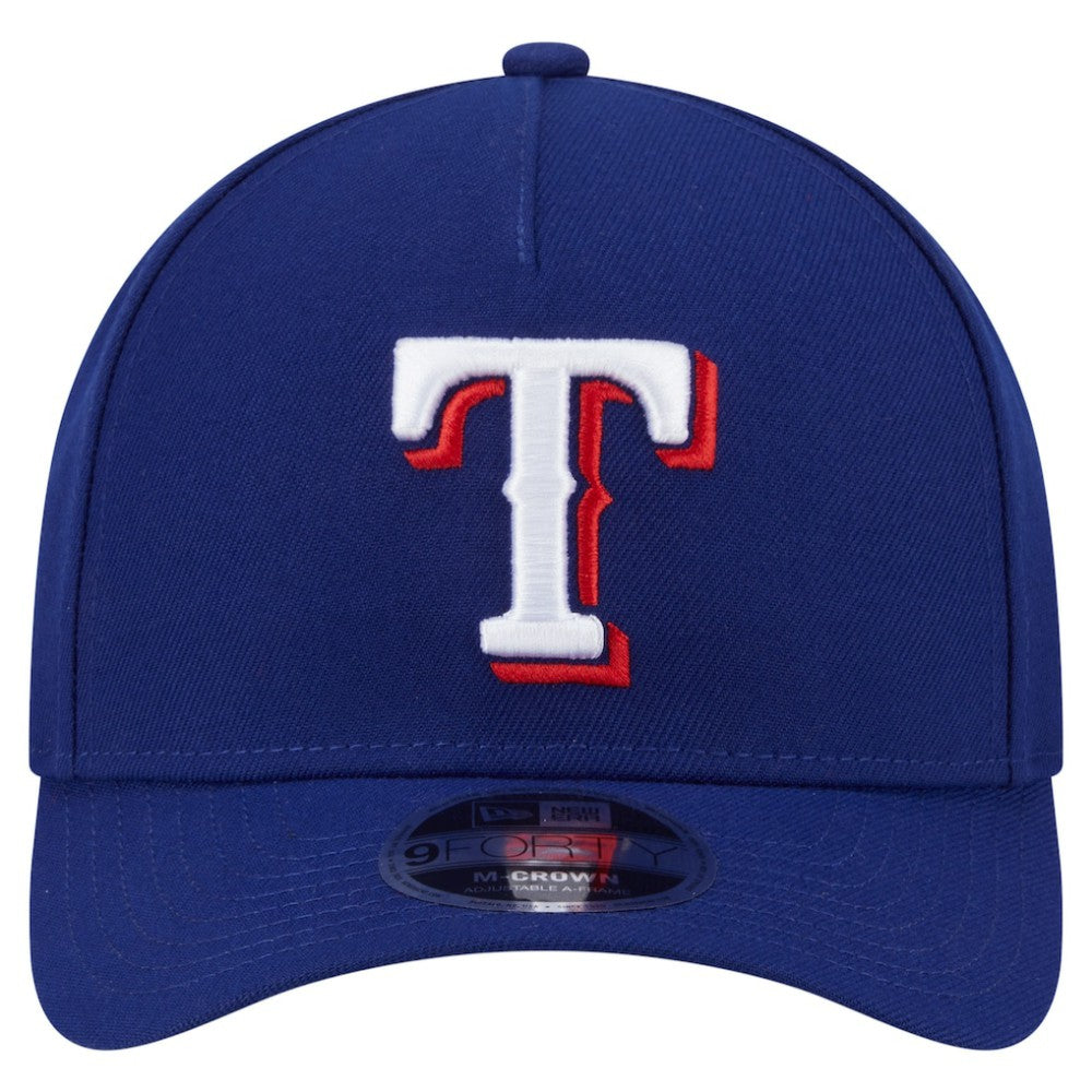 Texas Rangers New Era 9FORTY M-Crown Adjustable Hat - MLB Hats