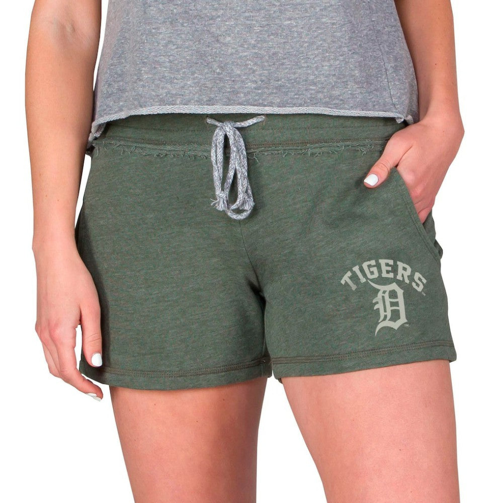 Detroit Tigers Concepts Sport Women's Mainstream French Terry Tri-Blend Shorts - MLB Shorts