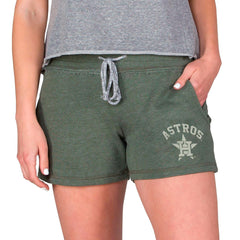 Houston Astros Concepts Sport Women's Mainstream French Terry Tri-Blend Shorts - MLB Shorts