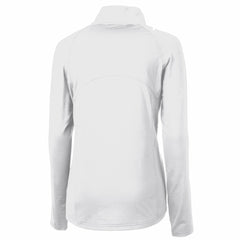 Cleveland Guardians Cutter & Buck Women's Adapt Eco Knit Stretch Recycled Half-Zip DryTec Top - MLB Tops