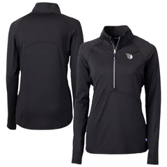 Cleveland Guardians Cutter & Buck Women's Adapt Eco Knit Stretch Recycled Half-Zip DryTec Top - MLB Tops