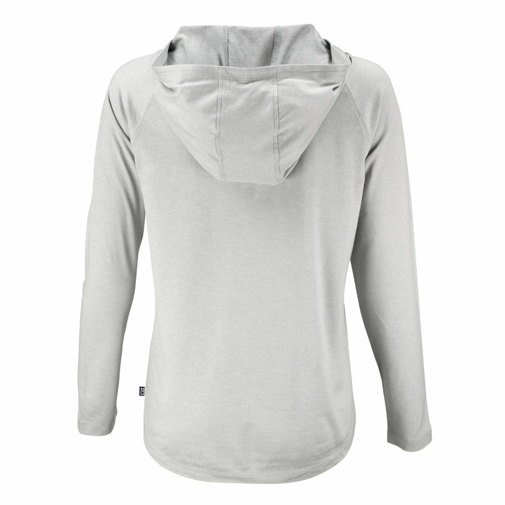 Minnesota Twins Cutter & Buck Women's Coastline Epic Comfort Eco Recycled Raglan Long Sleeve Hoodie T-Shirt - MLB Hoodies