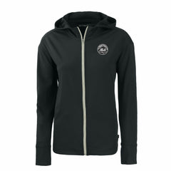 New York Mets Cutter & Buck Women's Daybreak Eco Recycled Full-Zip Hoodie - MLB Hoodies