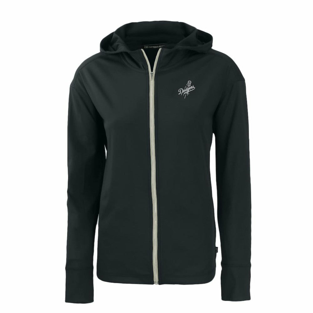 Los Angeles Dodgers Cutter & Buck Women's Daybreak Eco Recycled Full-Zip Hoodie - MLB Hoodies