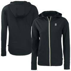 Detroit Tigers Cutter & Buck Women's Daybreak Eco Recycled Full-Zip Hoodie - MLB Hoodies