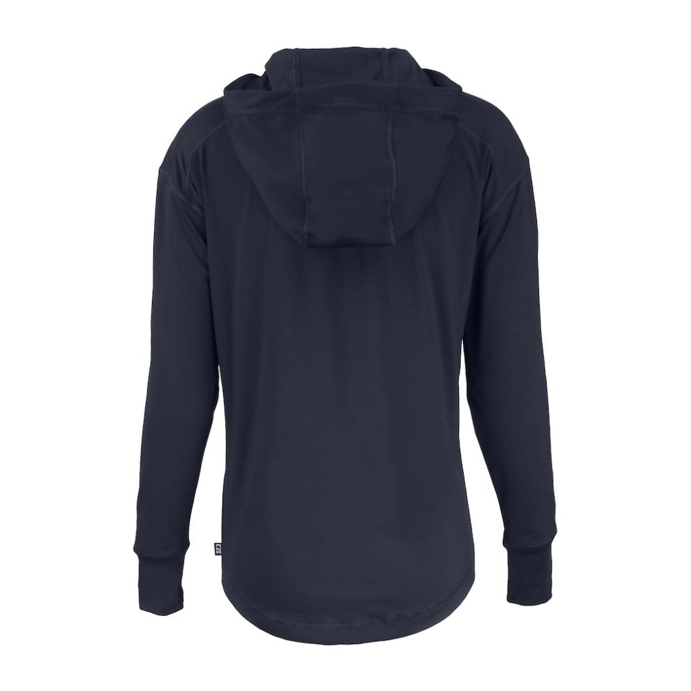 Detroit Tigers Cutter & Buck Women's Daybreak Eco Recycled Half-Zip Hoodie - MLB Hoodies