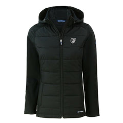 Baltimore Orioles Cutter & Buck Women's Evoke Hybrid Eco Softshell Recycled Full-Zip Hooded Jacket - MLB Jackets