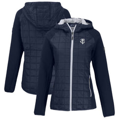 Minnesota Twins Cutter & Buck Women's Rainier Primaloft Eco Full-Zip Hybrid Jacket - MLB Jackets