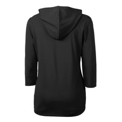 Minnesota Twins Cutter & Buck Women's Virtue Eco Pique Half-Zip 3/4 Sleeve Pullover Hoodie - MLB Hoodies