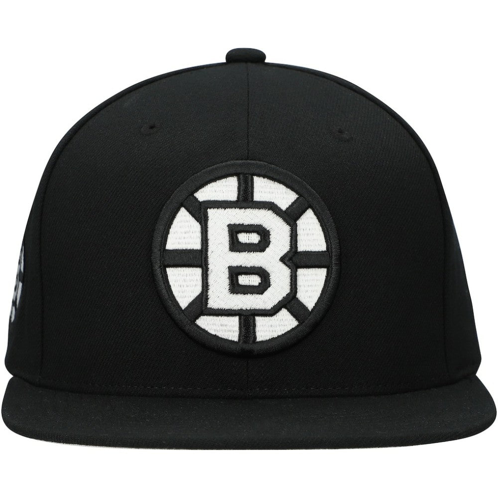 Boston Bruins Mitchell & Ness Team Snapback Hat -  NHL Hats