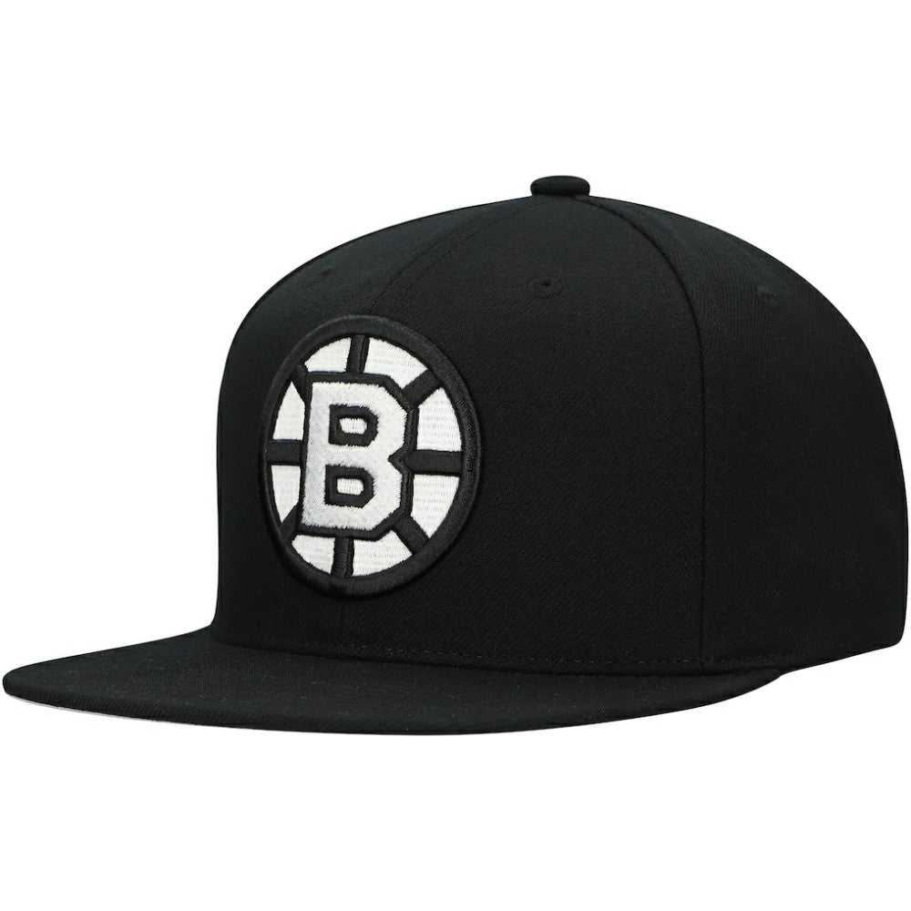 Boston Bruins Mitchell & Ness Team Snapback Hat -  NHL Hats